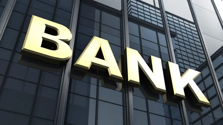 A picture of a bank with an emphasis on “bank”