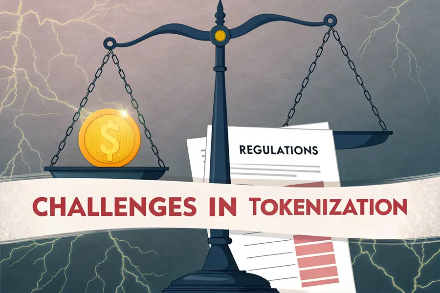 Tokenized asset financing faces challenges, including regulatory compliance and technology risks.