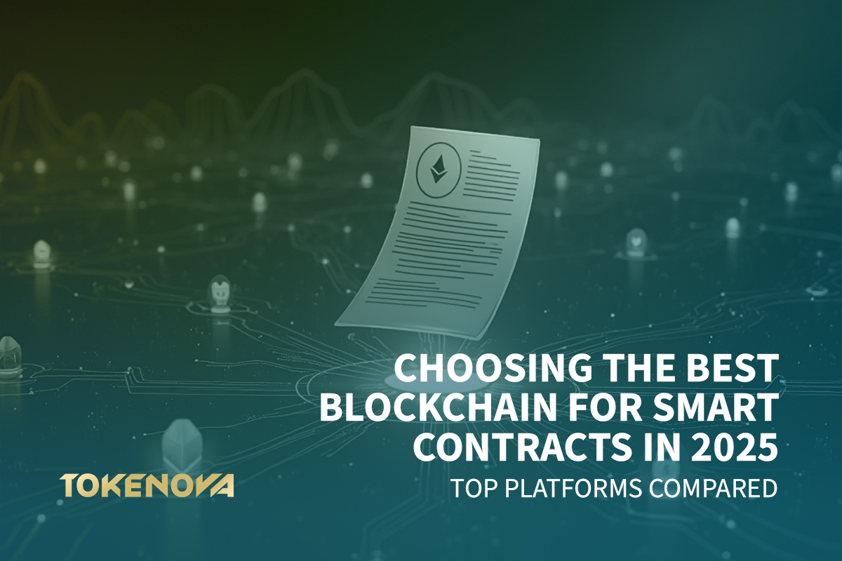 Image of paper symbolizing a smart contract for blockchain
