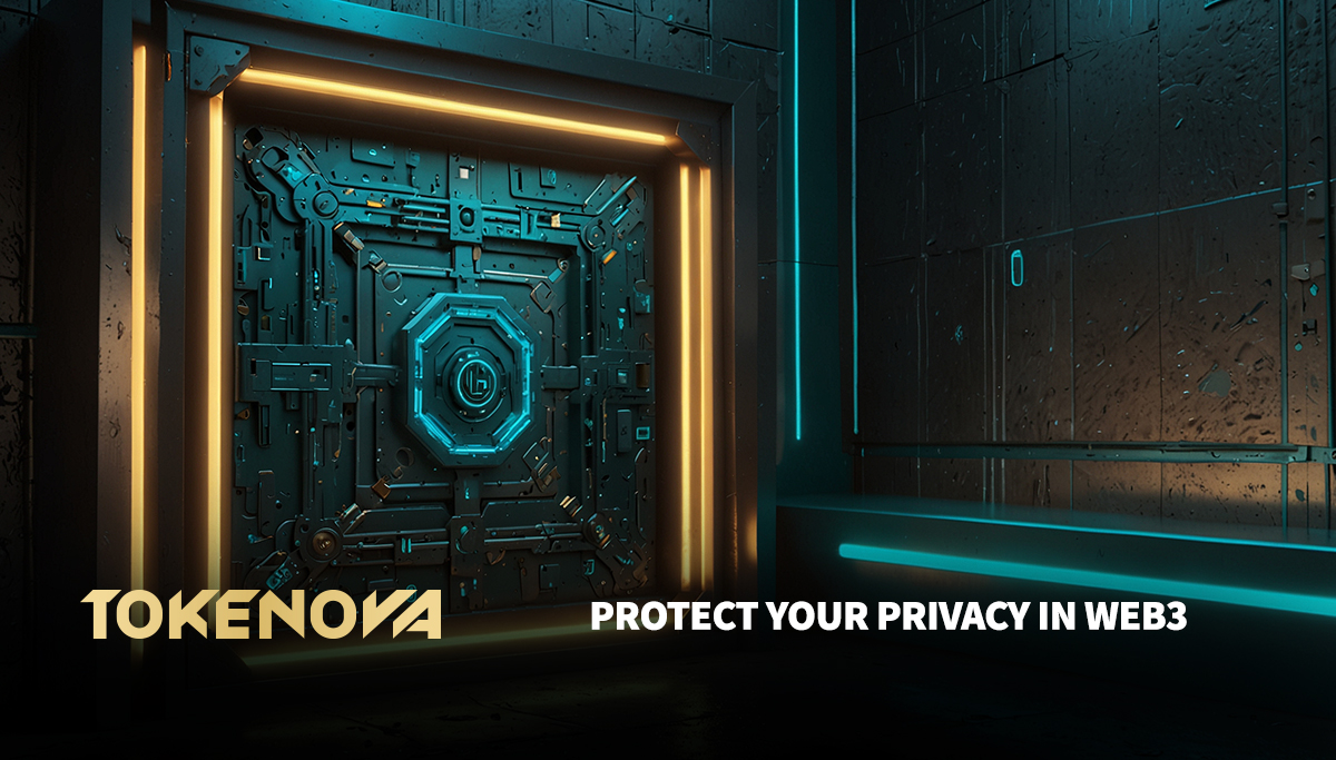 image of vault indicating web3 privacy and security