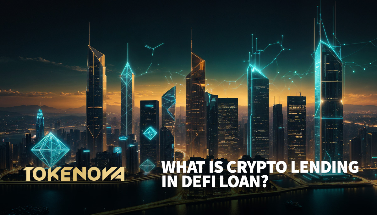 Image of towers for DeFi loan by Tokenova