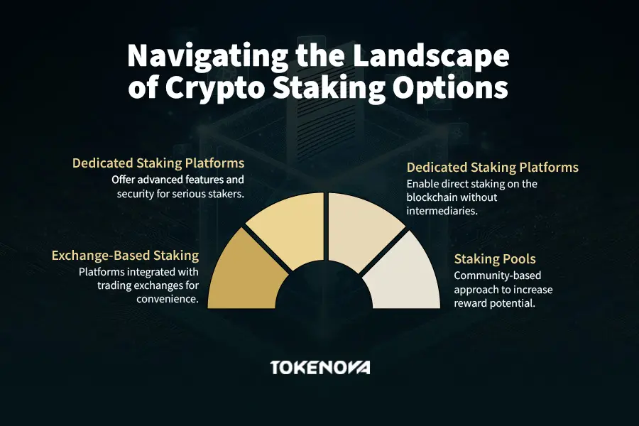 Crypto Staking options