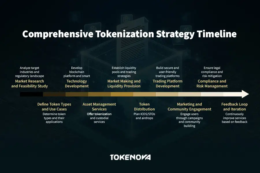 Tokenization strategy timeline