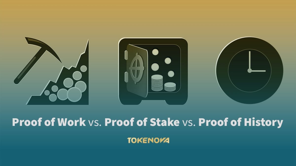 PoW vs. PoS vs. PoH
