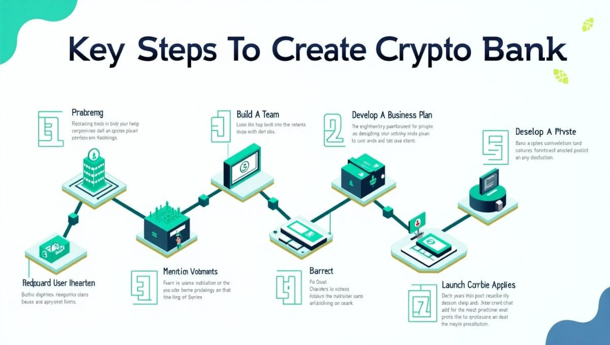 Key Steps: How to create a crypto bank