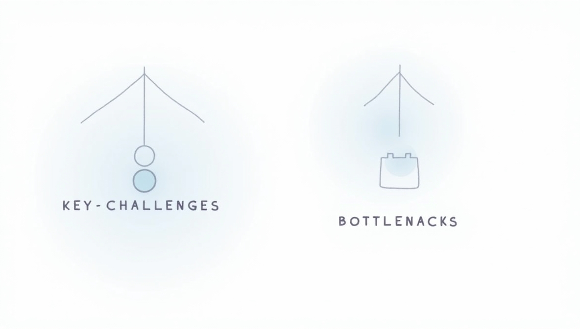Key Challenges and Bottlenecks
