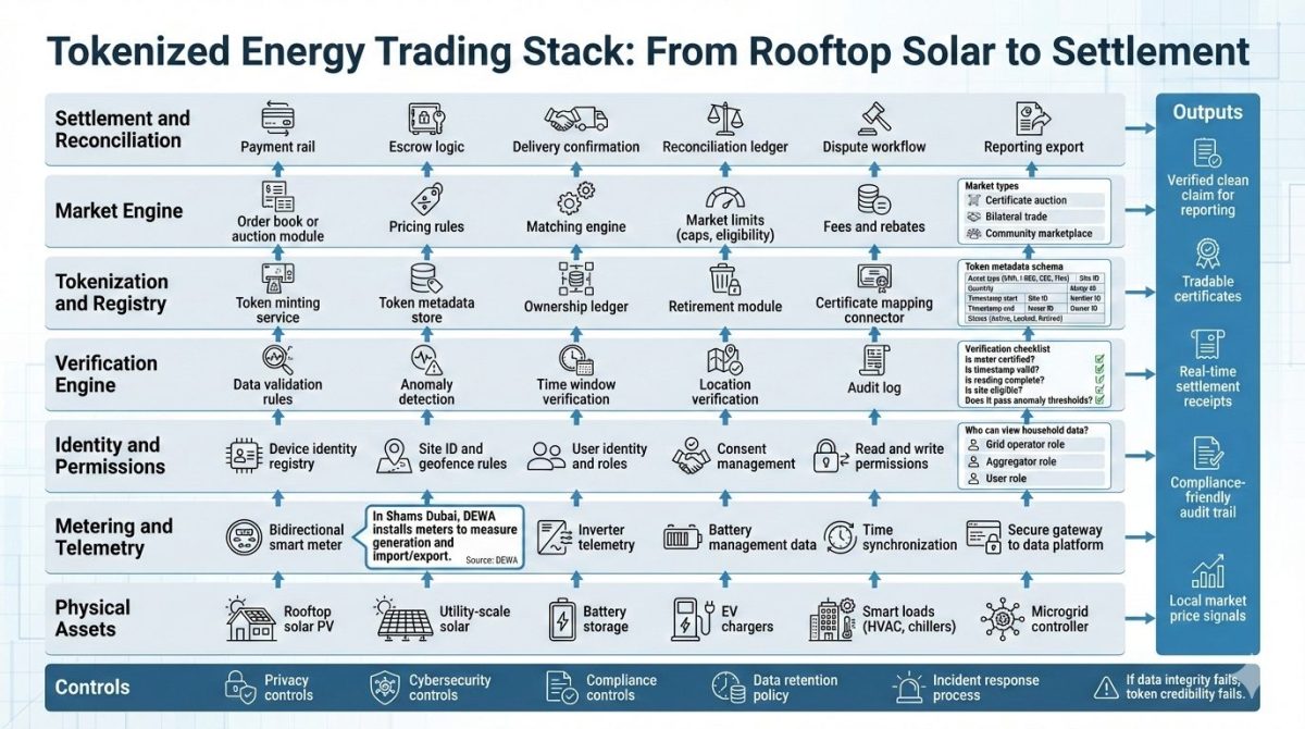 Tokenization in Decentralized Energy Trading