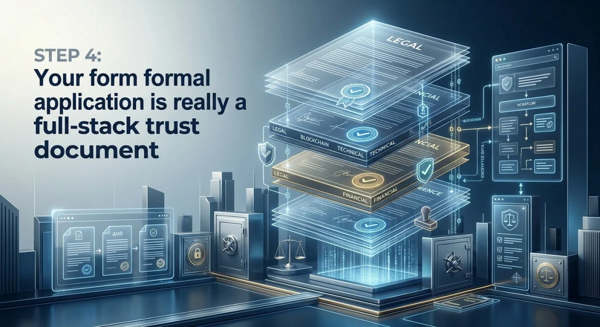 Tokenization is exciting. Regulators know that. Their job is to find out whether you are still excited after page 87 of the controls pack.Step 4: Your formal application is really a full-stack trust document