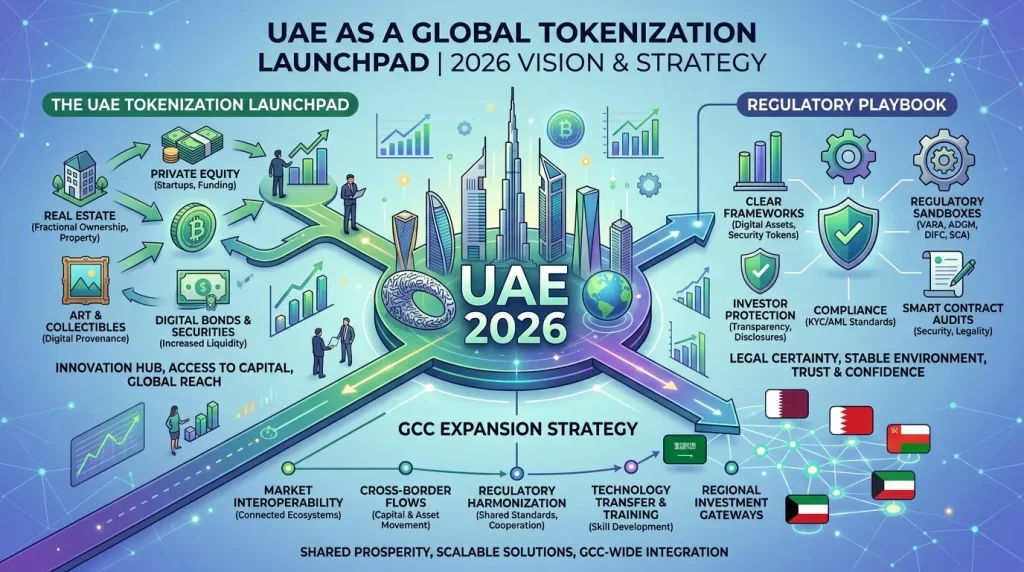 UAE as a Launchpad for Tokenization in 2026: The Regulatory Playbook, GCC Expansion Strategy