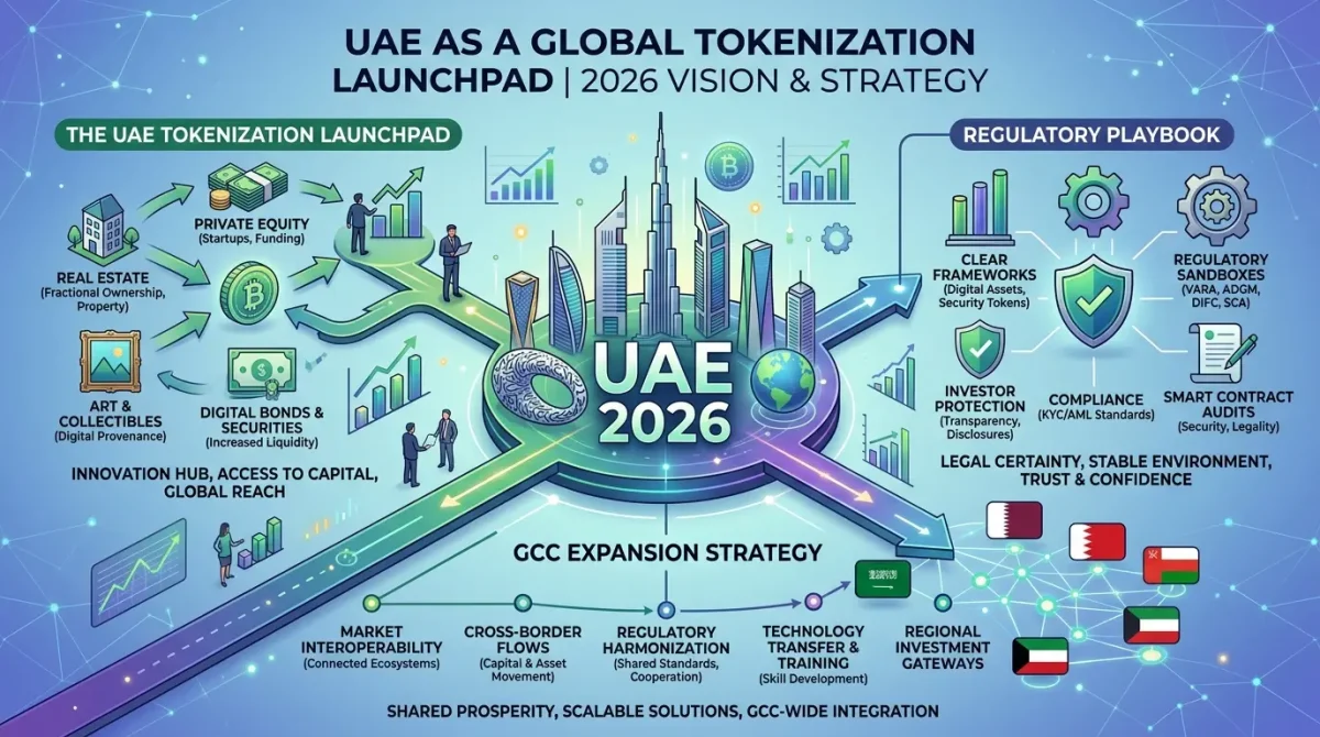 UAE as a Launchpad for Tokenization in 2026: The Regulatory Playbook, GCC Expansion Strategy