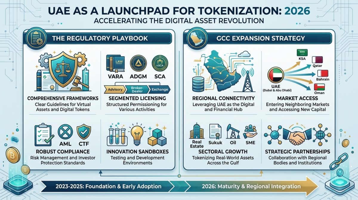 UAE as a Launchpad for Tokenization in 2026: The Regulatory Playbook, GCC Expansion Strategy
