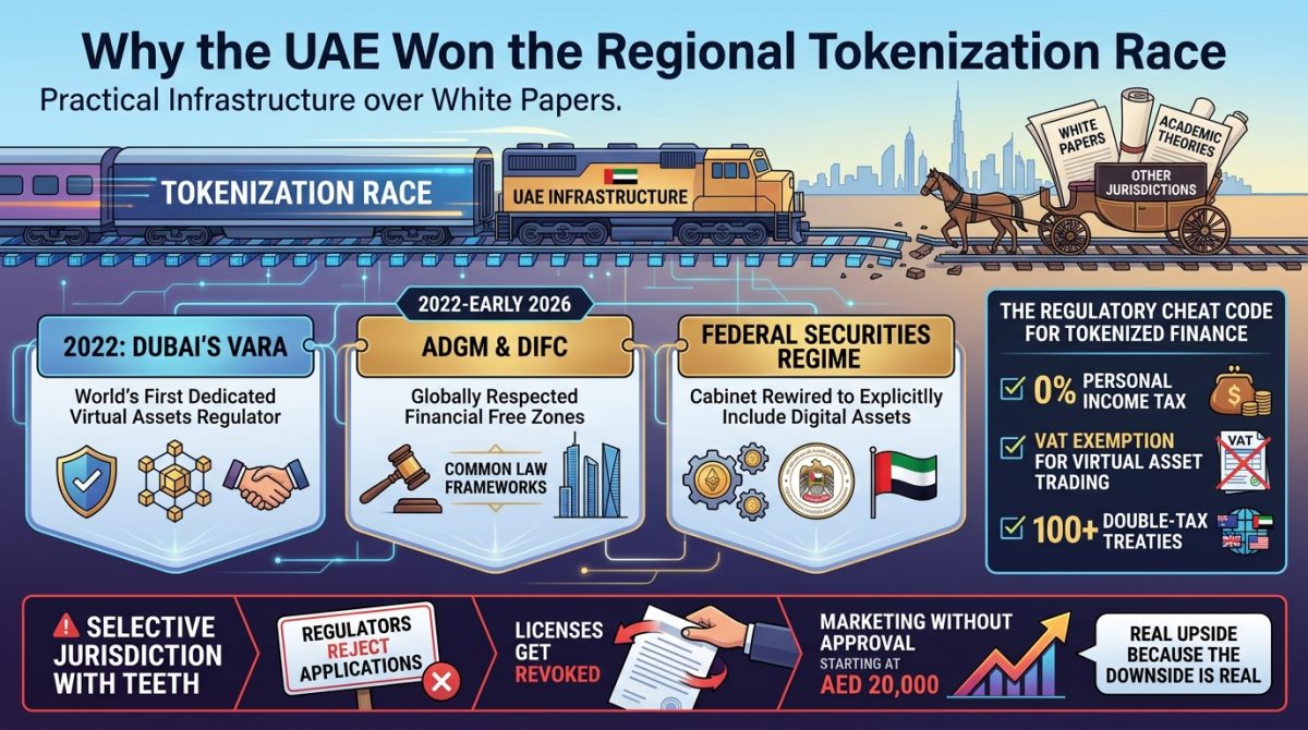 UAE as a Launchpad for Tokenization in 2026: The Regulatory Playbook, GCC Expansion Strategy